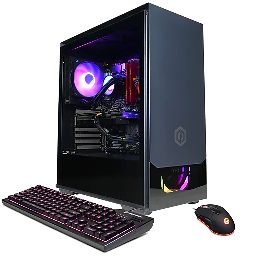 CyberPowerPC Gamer Supreme Liquid Cool Gaming Desktop Computer, Intel Core i7, 16GB Memory, 500GB SSD + 1TB HDD (SLC10660V6)