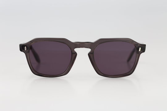 Caretta V. Porto 03 Hand Made, Acetate Clear Smoke Square Sunglasses Mens & Women New