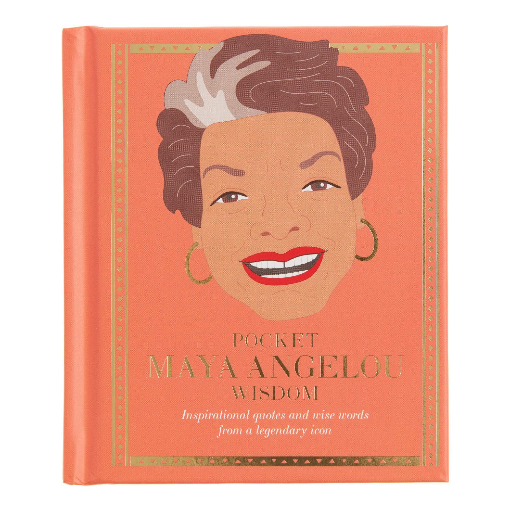 Pocket Maya Angelou Wisdom Book by World Market