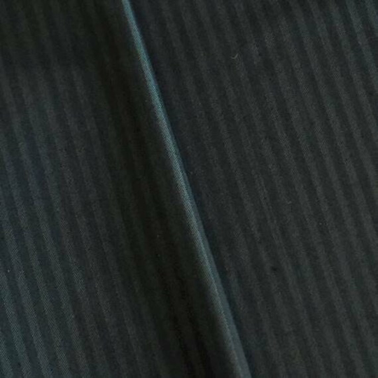 Charcoal Gray/Black Wool Blend Herringbone Stripe Suiting, Fabric By The Yard