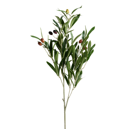 Faux Olive Branch Spray: Green - Plastic by World Market