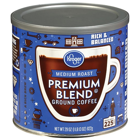 Kroger Premium Blend Medium Roast Coffee - 29.0 oz
