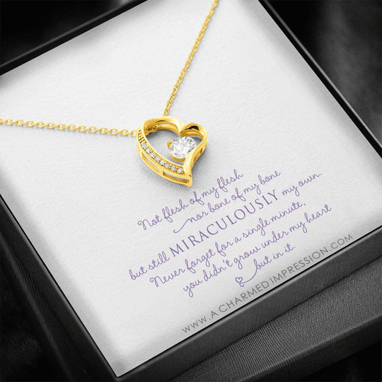 Blended Family, Adoption Gift, Gotcha Day Jewelry, Gifts, Bonus Daughter, Gift