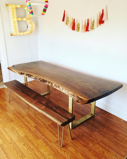 Custom Live Edge Dining Table Quote