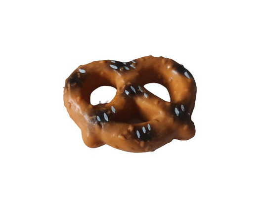 Play Food Realistic Life Size Thick Pretzel With Salt New