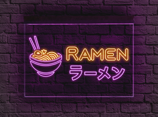 Ramen Neon Sign, Ramen Light, Ramen Led Light Wall Art, Ramen Decor, Ramen Japan Sign, Neon Sign